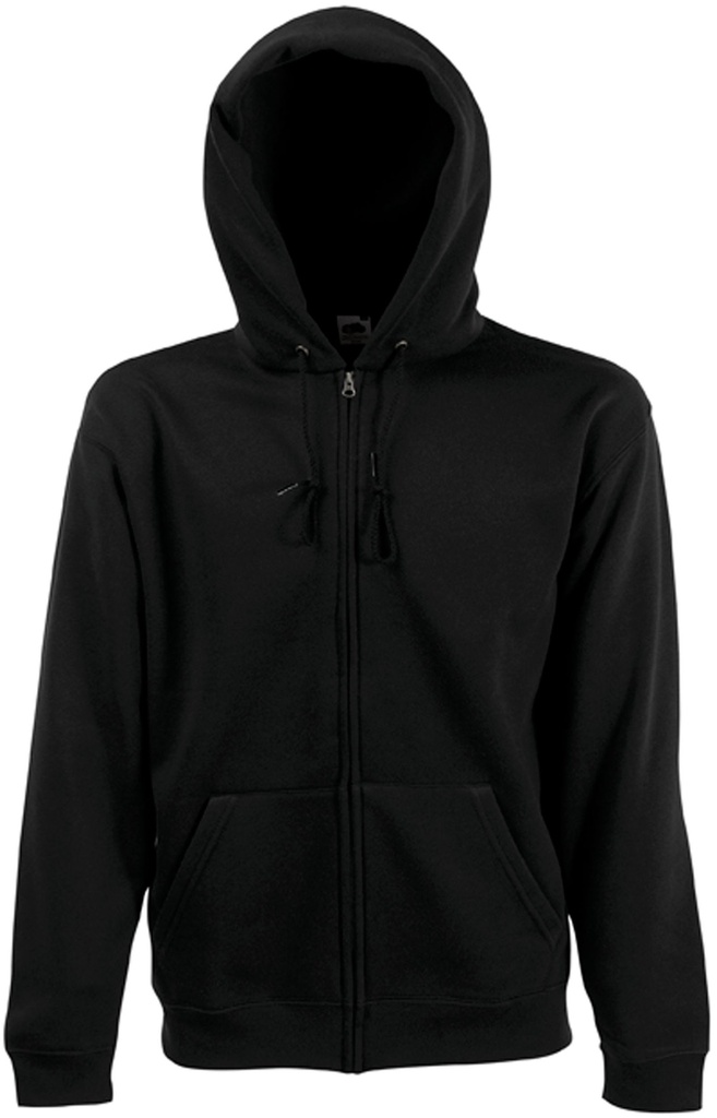 Sweat-shirt homme zippé capuche Premium (62-034-0)