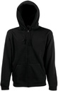 Sweat-shirt homme zippé capuche Premium (62-034-0)