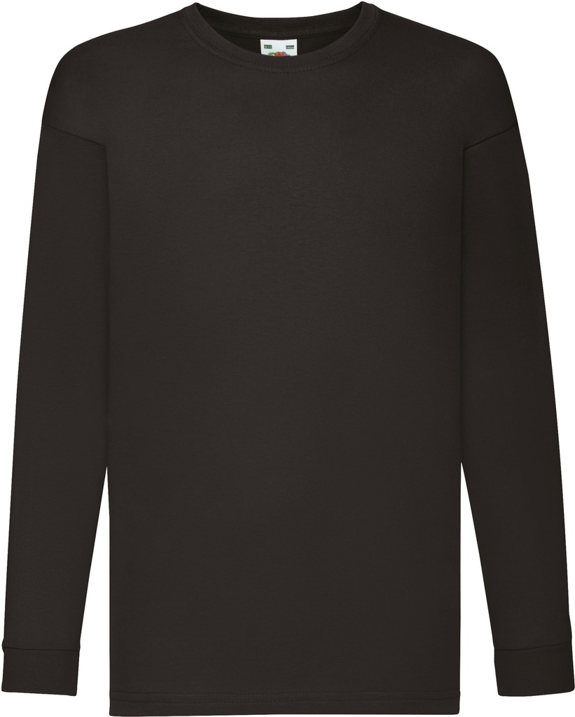 T-shirt enfant manches longues Valueweight (61-007-0)