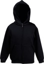 Sweat-shirt enfant zippé capuche Classic (62-045-0)