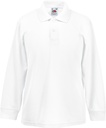 Polo enfant 65/35 manches longues