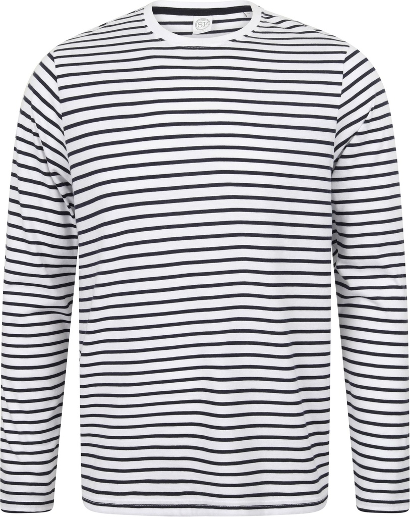 T-shirt rayé manches longues