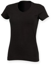 T-shirt femme col v Feel Good