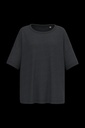 T-shirt écoresponsable slub oversize femme