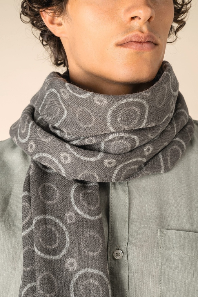 Chèche à motifs unisexe