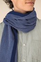 Chèche en chambray unisexe