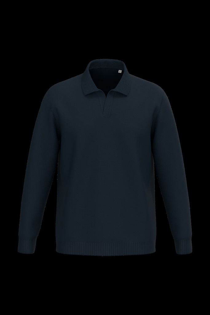 Pull homme à col polo