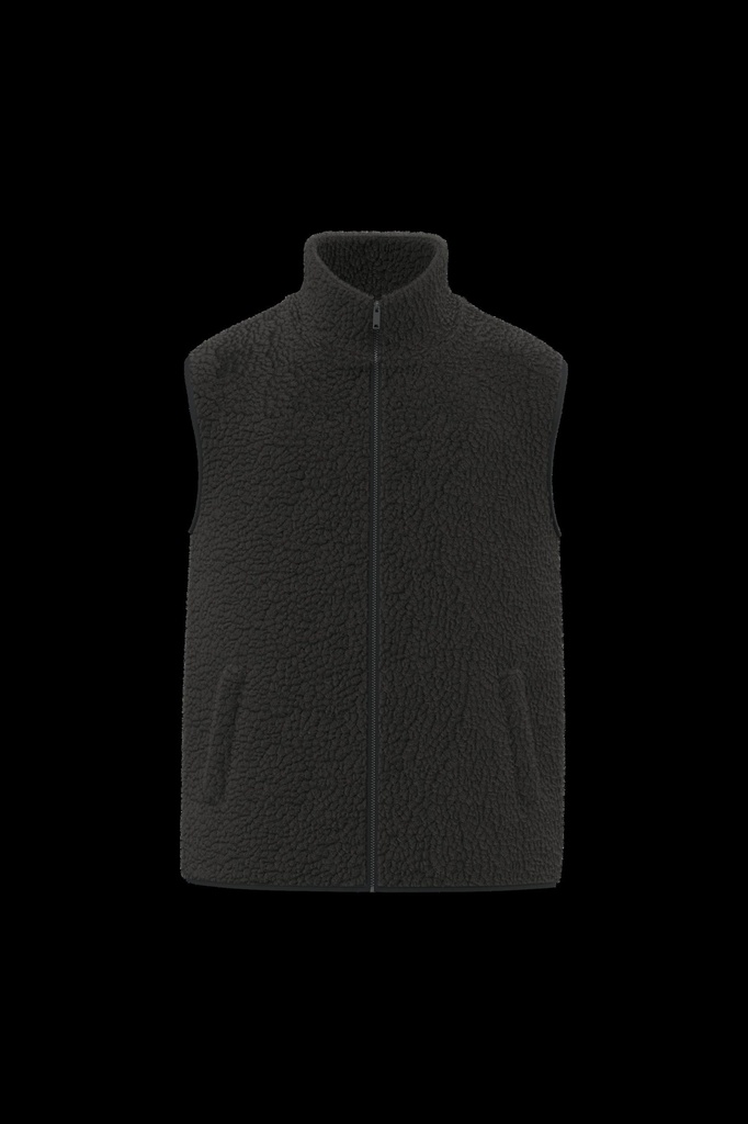 Veste sans manches en sherpa homme