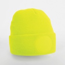 Bonnet à patch rond