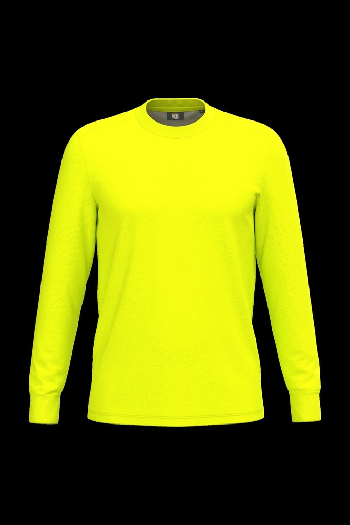 T-shirt unisexe écoresponsable manches longues coton/polyester