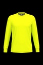 T-shirt unisexe écoresponsable manches longues coton/polyester