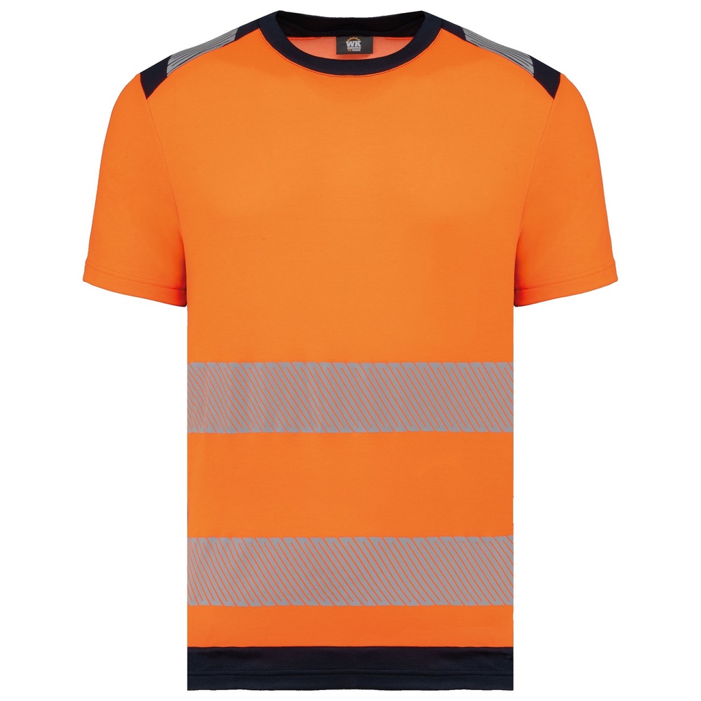 T-shirt de sécurité recyclé manches courtes unisexe