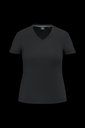T-shirt écoresponsable col V antibactérien femme