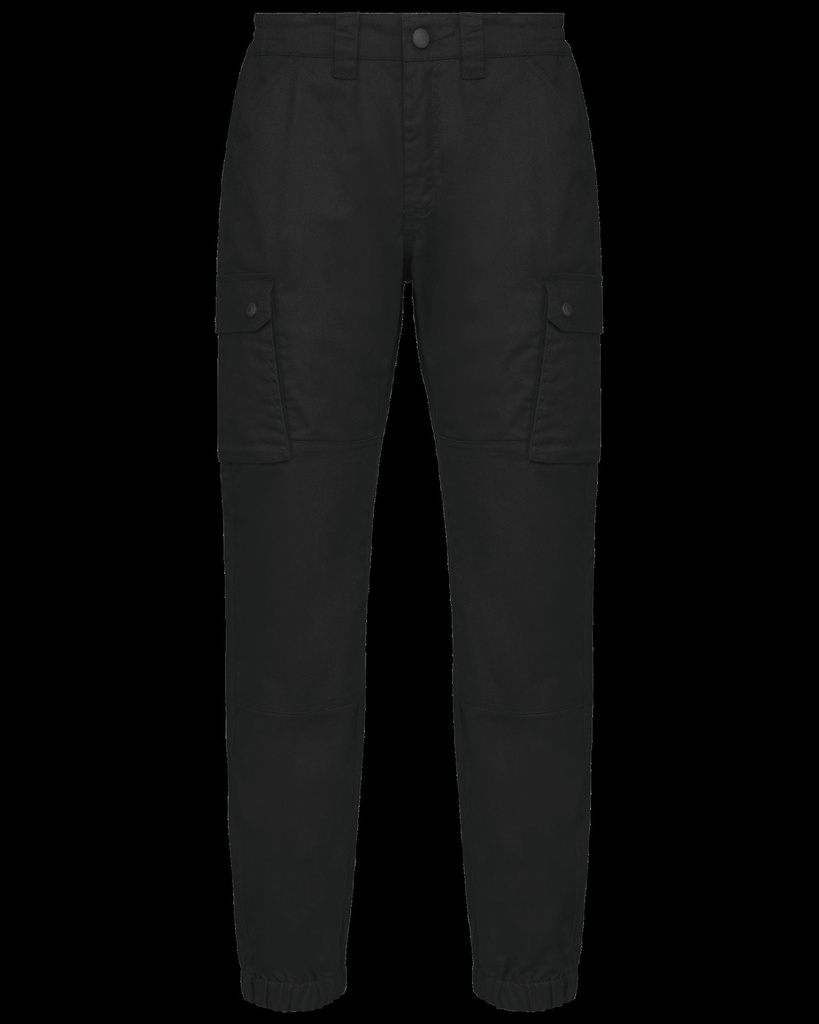 Pantalon cargo unisexe avec bas élastiqué