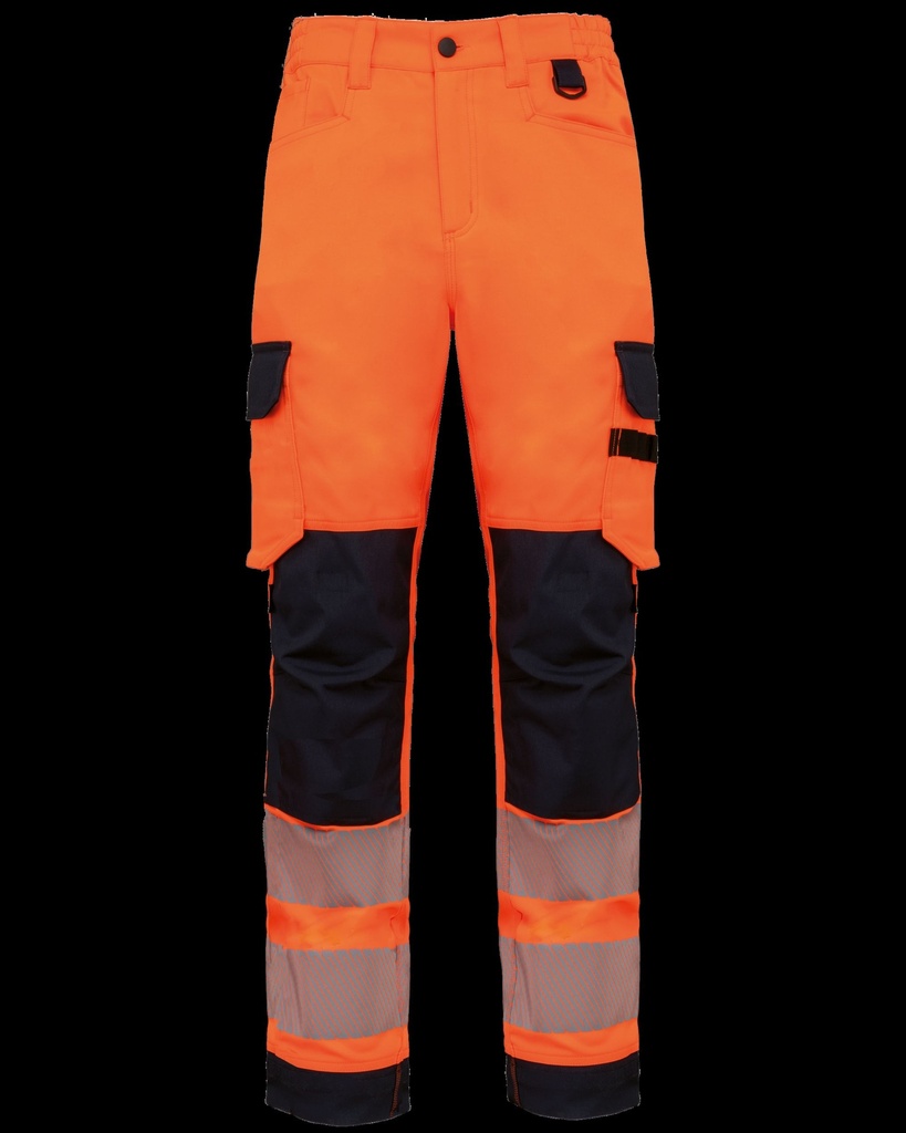 Pantalon de sécurité recyclé multipoches unisexe