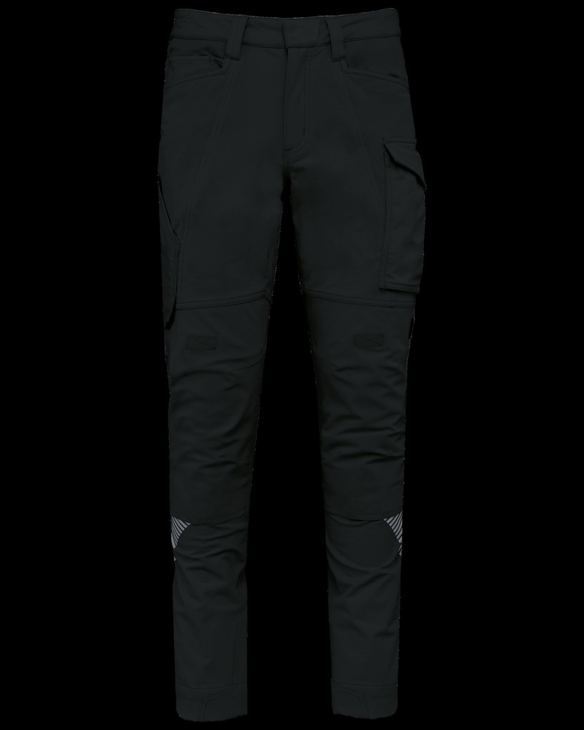 Pantalon léger stretch recyclé multipoches unisexe