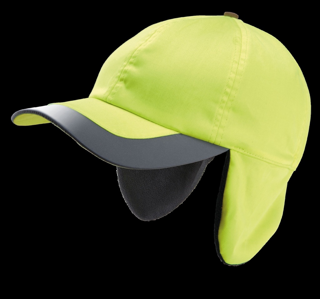 Casquette hiver fluorescente - 6 panneaux