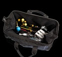Sac à outils avec fond plastique