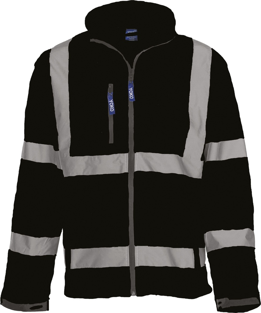 Veste softshell haute visibilité