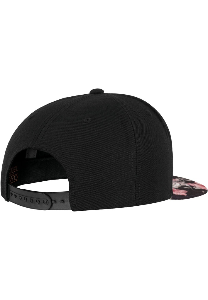 Casquette floral snapback