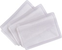Poches d'identité thermocollantes (1 unité = pack de 50)