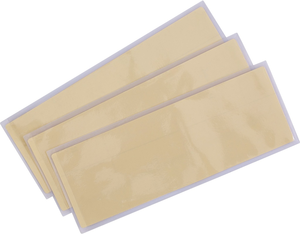 Poches d'identité thermocollantes (1 unité = pack de 50)