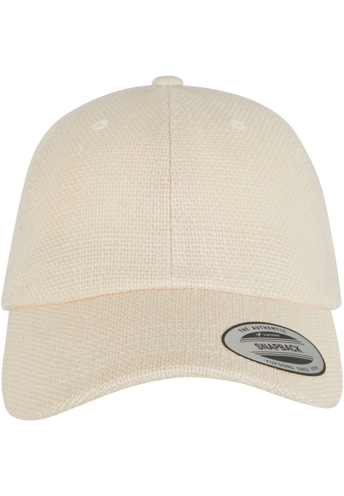 Casquette Dad en jute unisexe