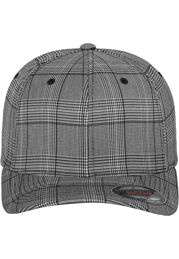 Casquette motif prince de galles