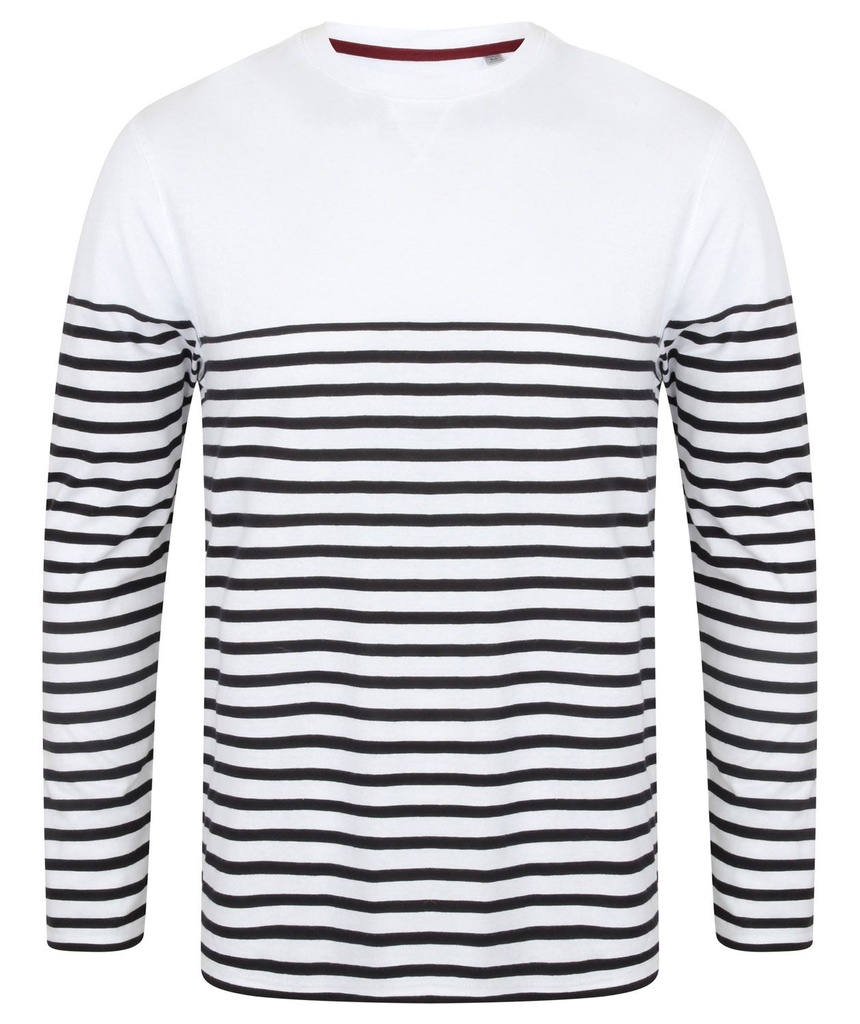 T-shirt breton à manches longues