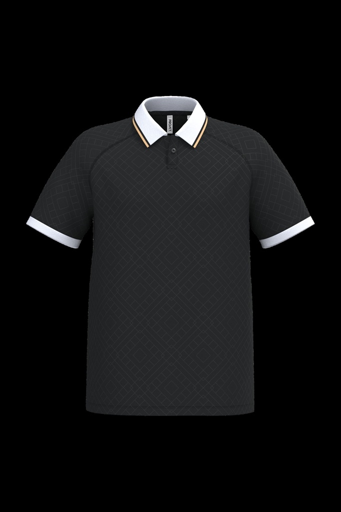 Maillot lifestyle à col polo unisexe