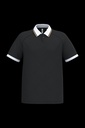Maillot lifestyle à col polo unisexe