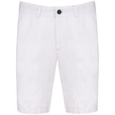 Bermuda en lin homme