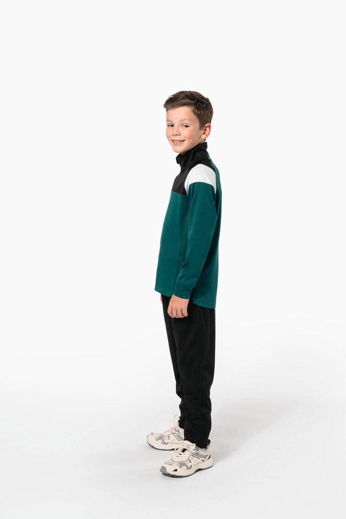 Sweat d'entrainement 1/4 zip enfant