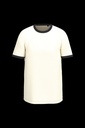T-shirt ringer écoresponsable à bords contrastés effet délavé homme