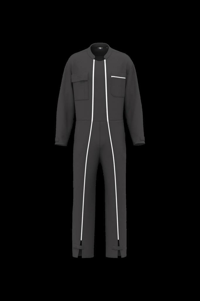 Combinaison double zip unisexe