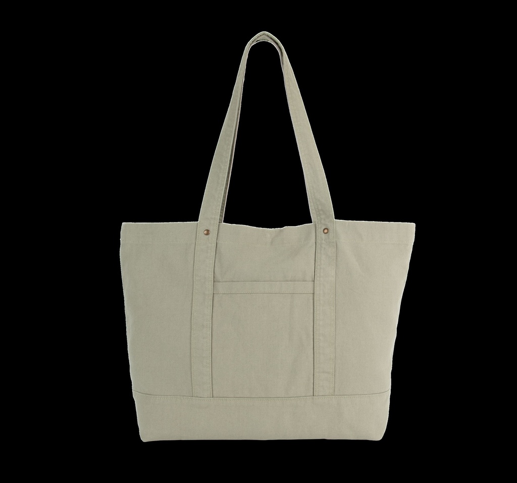 Grand sac shopping à poche latérale