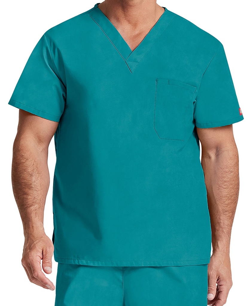 Haut col V unisexe