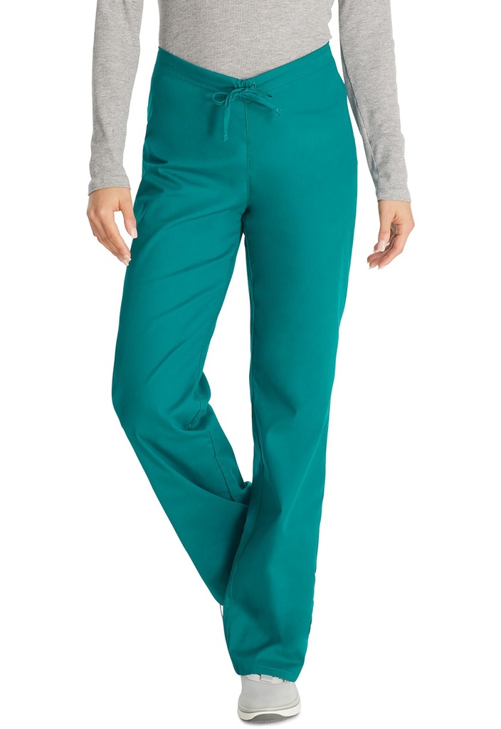 Pantalon à cordon de serrage à taille standard unisexe