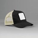 Casquette trucker 5 panneaux avec patch carré