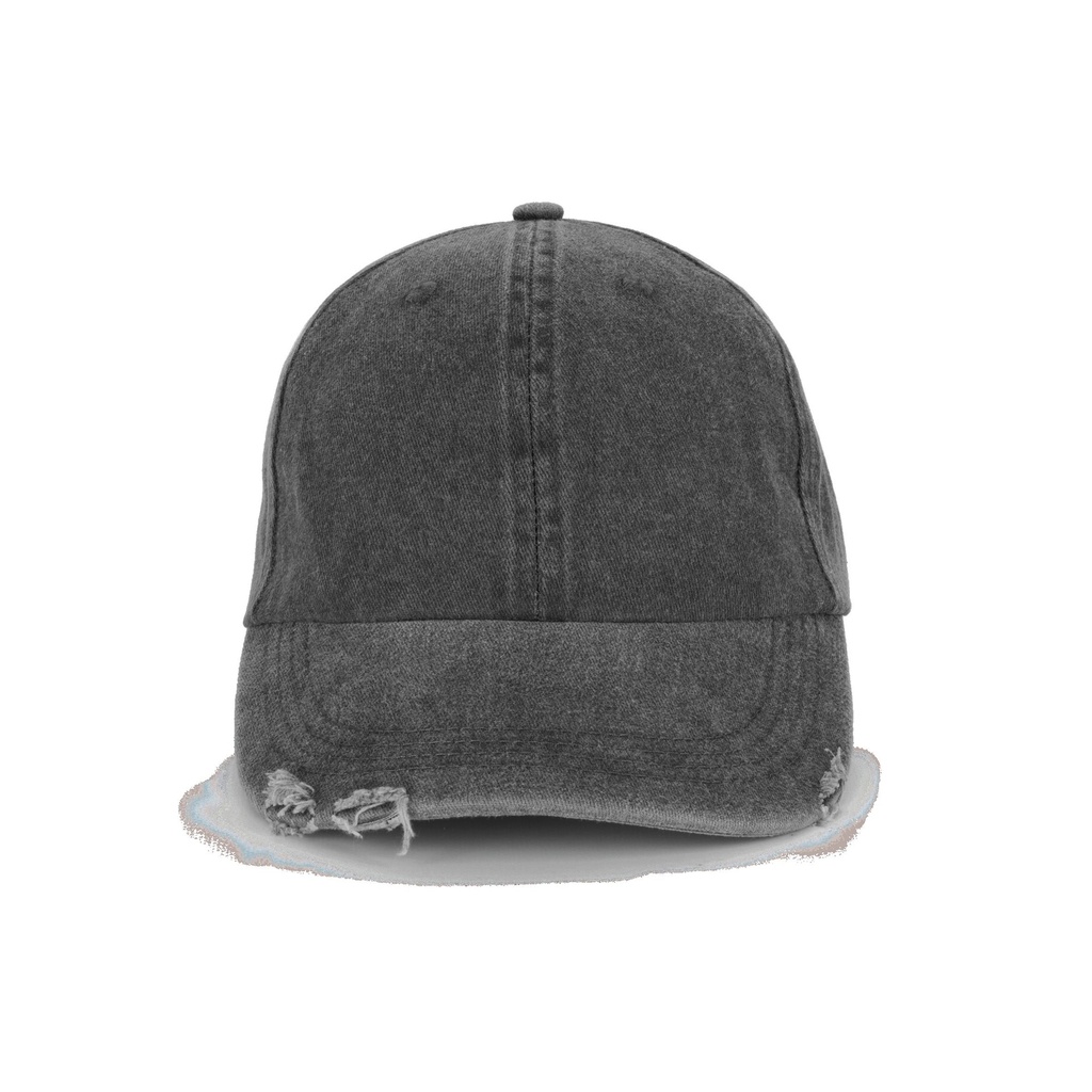 Casquette vintage effet déchiré - 6 panneaux