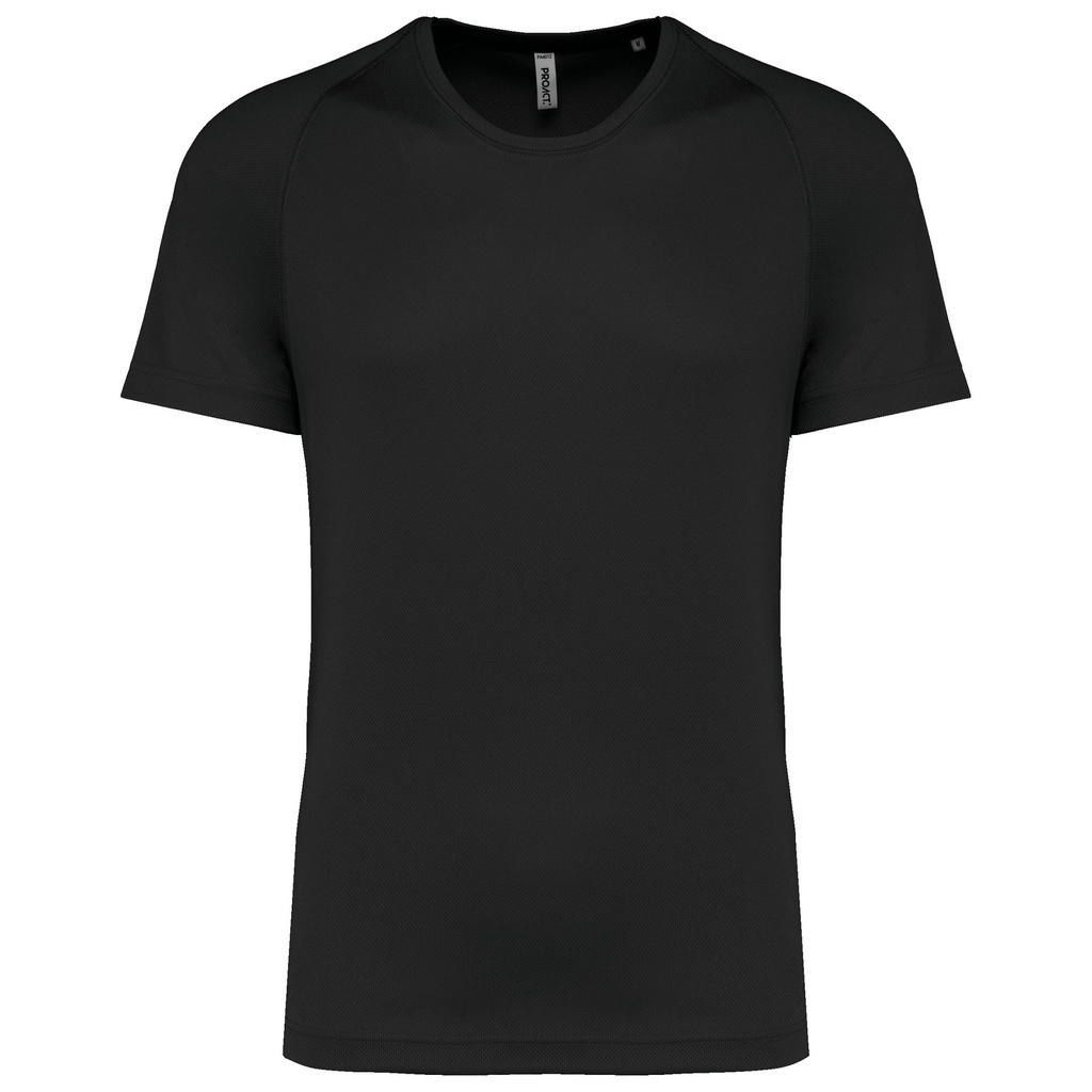 T-shirt de sport à col rond recyclé homme