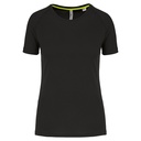 T-shirt de sport à col rond recyclé femme