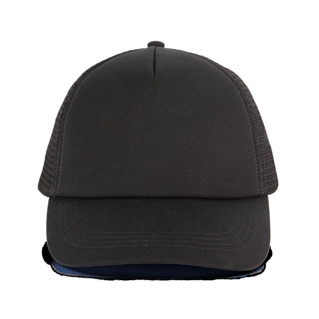 Casquette trucker 5 panneaux en coton canvas - K-up Gold Label