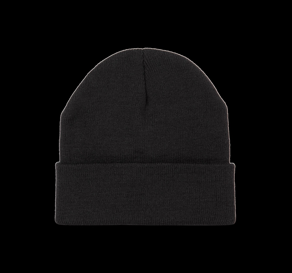 Bonnet recyclé avec revers tricoté