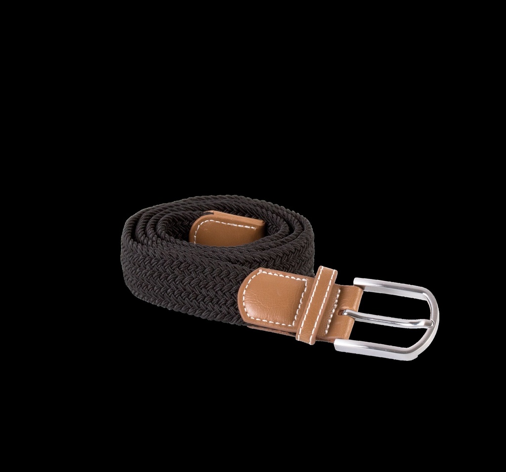 Ceinture tressée élastiquée