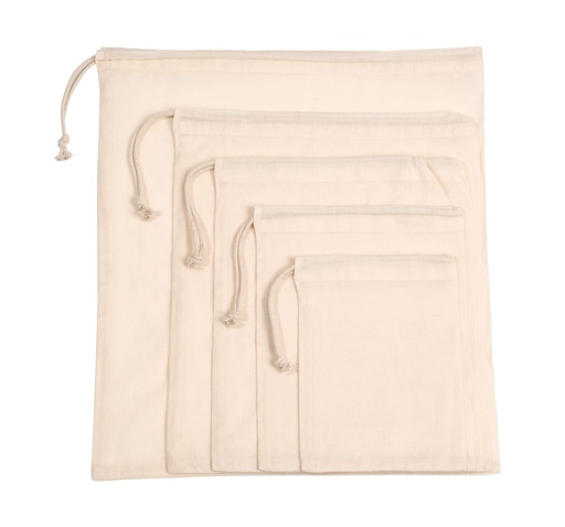 [KI0729] Sac à cordon coulissant en coton biologique
