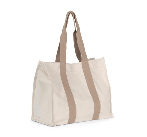 [KI5201] Grand sac shopping à soufflet recyclé