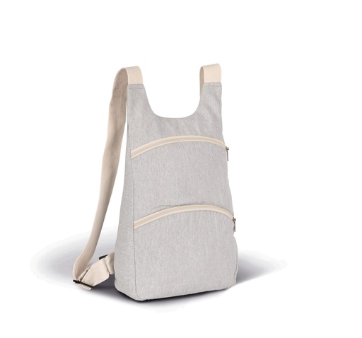 [KI5101] Sac à dos recyclé avec poche arrière antivol