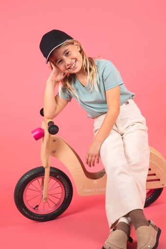 [KP148] Casquette enfant avec sandwich contrasté - 5 panneaux
