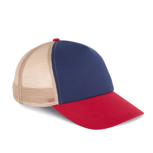 [KP240] Casquette trucker 5 panneaux en coton canvas - K-up Gold Label